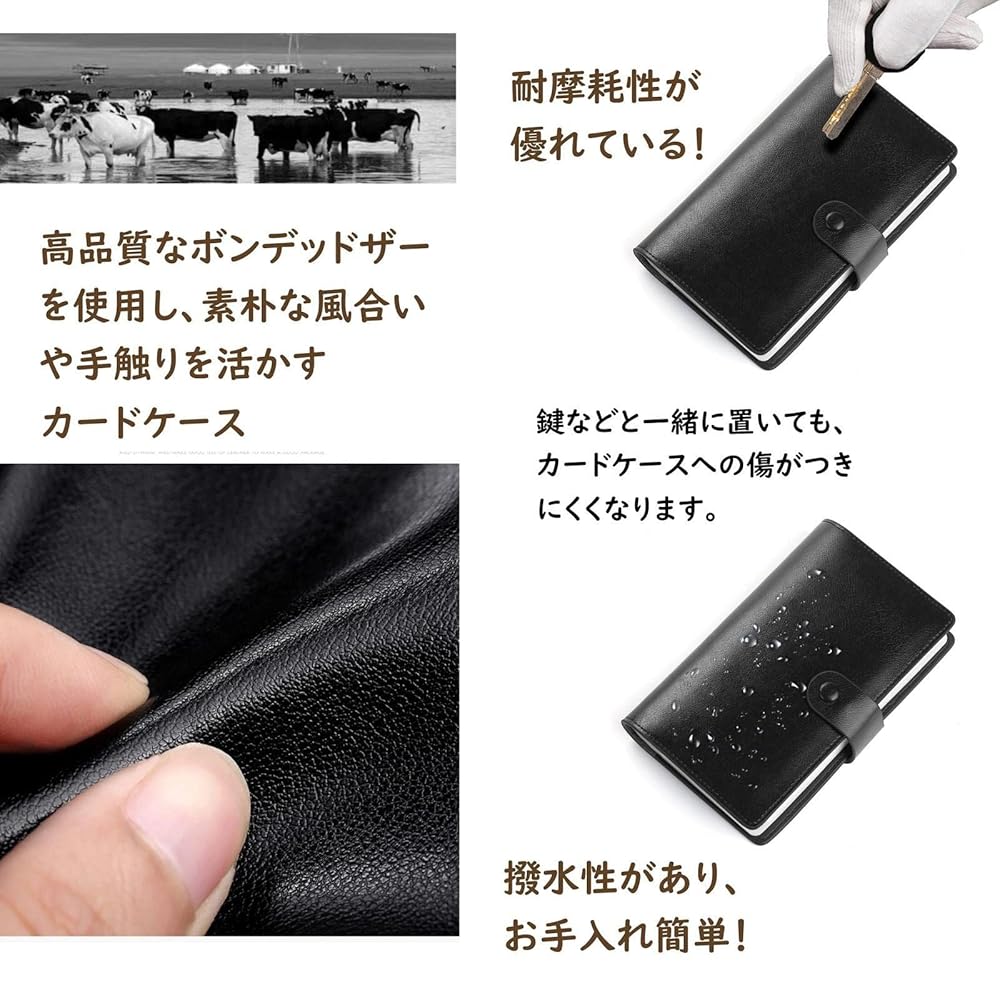 専用出品　カード収納袋 Amazon | [DROGIA] 102枚大容量収納 カードケース 通帳入れ